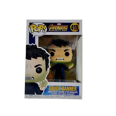 Funko Pop Bruce Banner Turning Into The Hulk Marvel Avengers