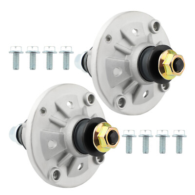 2pcs Aftermarket Mower Spindle For John Deere LA130, LA140, X140 GY21098 GY20867