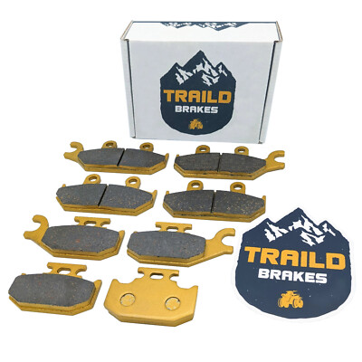 Can Am Commander MAX 1000 R Ceramic Brake Pad Set 2014 2015 2016 2017 2018 2019