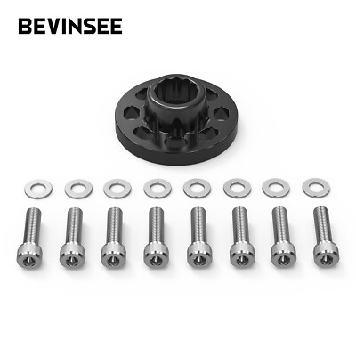 BEVINSEE Crank Hub Bolt Capture Kit For BMW N55 S55 F10/F11/F07 535i 2009 2017