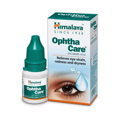 5x Himalaya OphthaCare Eye Drops For Optimal Eye Care 10ml. Each (FREE SHIPPING)