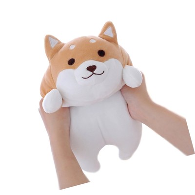 Levenkeness Shiba Inu Dog Plush Pillow, Cute Corgi Akita Stuffed Animals Doll | eBay