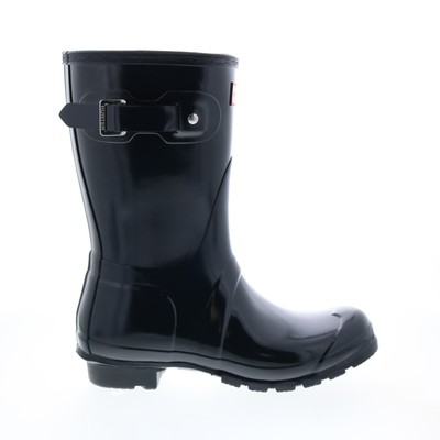 

Женские синие резиновые сапоги Hunter Original Short Gloss Boot WFS1000RGL-NVY 8, Синий, Hunter Original Short Gloss Boot