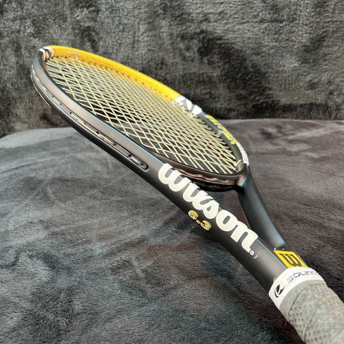 Wilson Hyper Hammer 6.3 Tennis Racquet (2) 4 1/4 Grip Yellow & Black