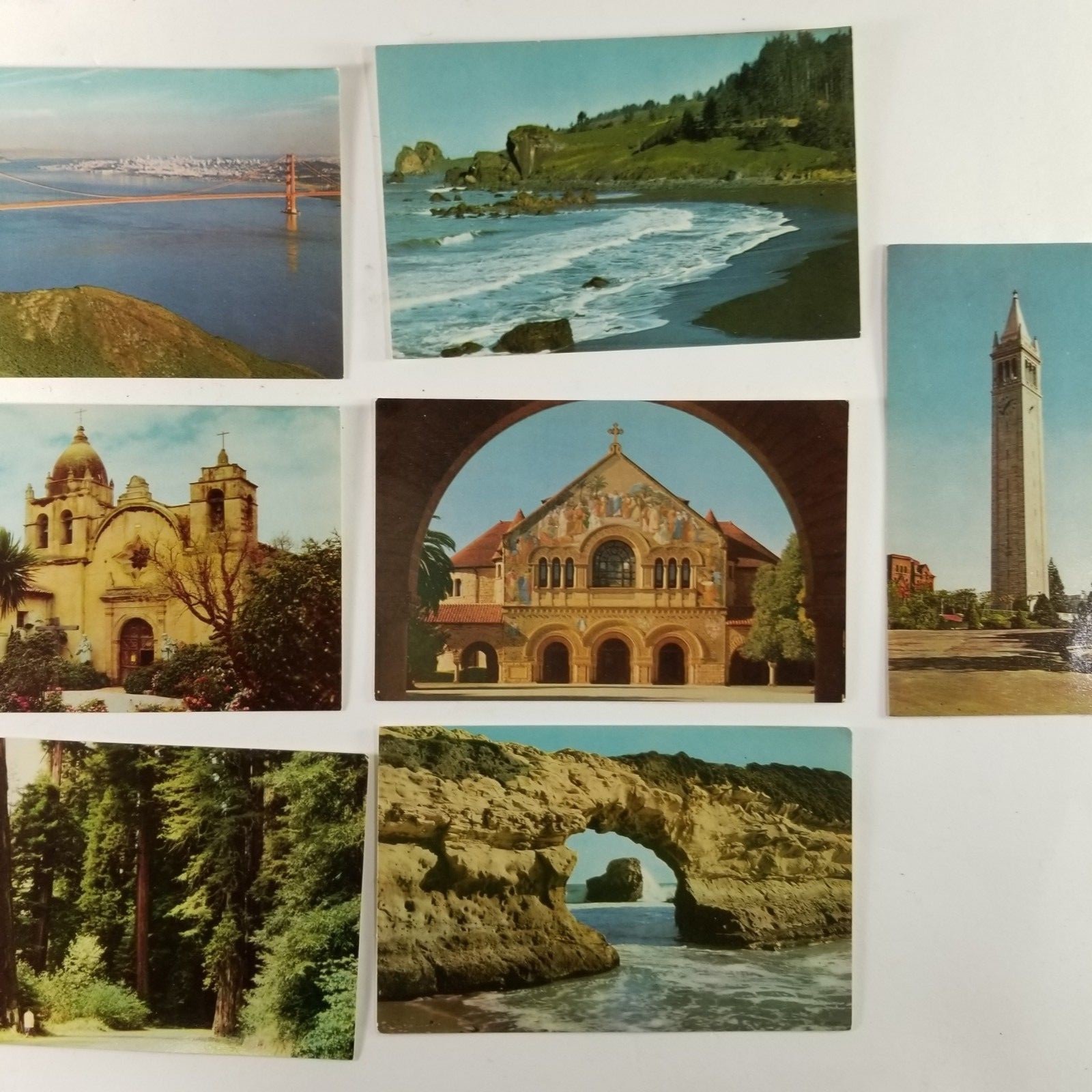 Lot of 10 Postcards - Union 76 Gasoline Promotion Travel the West California