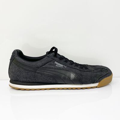 

Puma Mens Roma 359387 01 Черная повседневная обувь Кроссовки Размер 10, Черный, Roma