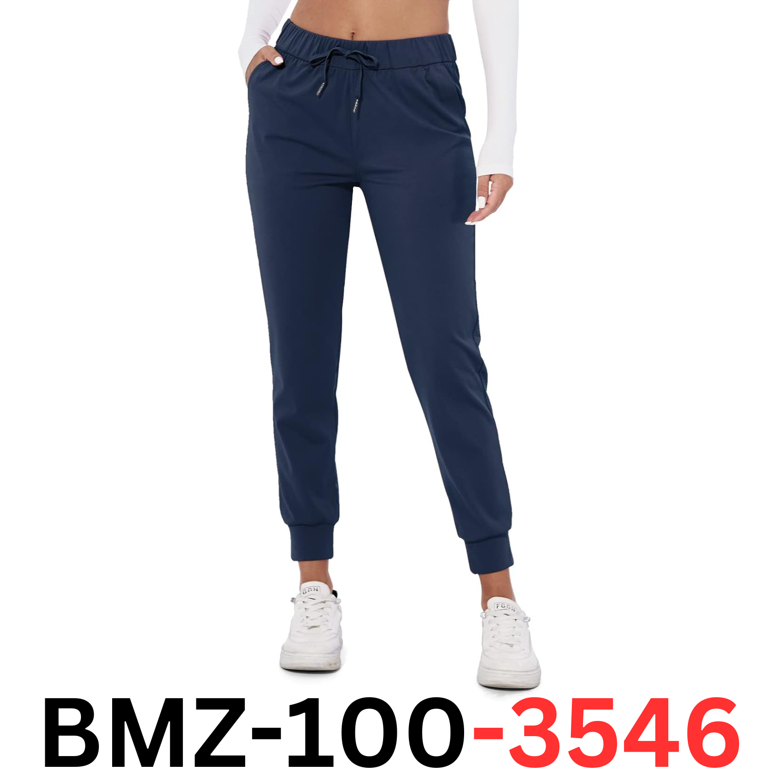 M MOTEEPI Women's Joggers with Pockets High Waisted Sweatpants Athletic Pants, M