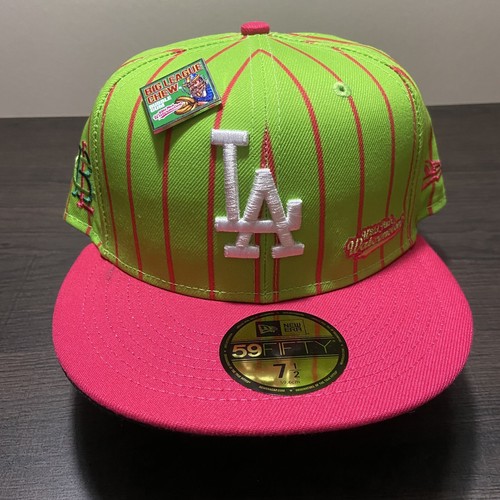 New Era LA Dodgers x Big League Chew Watermelon 59Fifty Hat