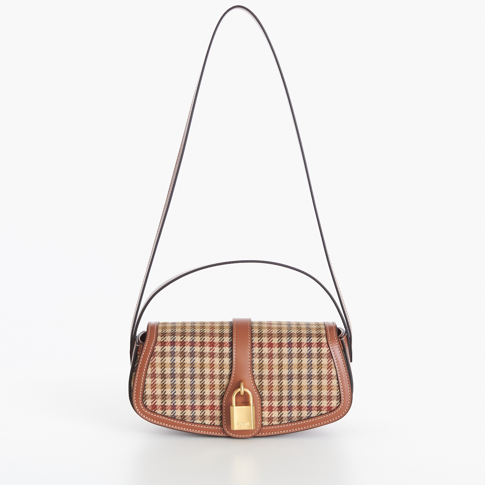 【即発送】新作◆CELINE セリーヌ◇メイド イン ラージ クラッチ CELINE - 新品 セリーヌ CELINE クラッチバッグ コットン/レザー