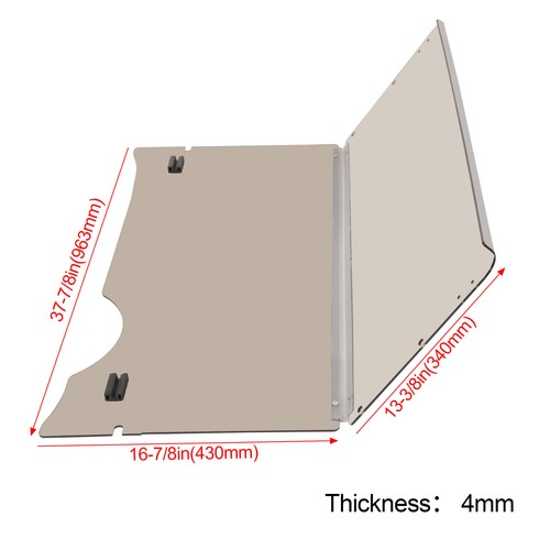 For EZGO RXV Golf Cart Windshield Folding Tinted Windscreen Impact Resistant