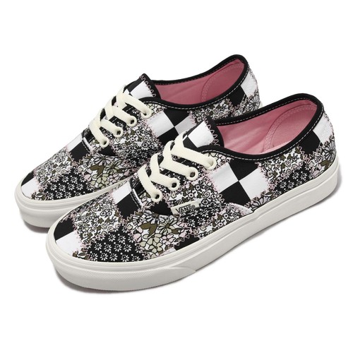 

Vans Authentic Patchwork White Мужские повседневные классические туфли унисекс с цветочным принтом VN0A5HZS9FY, Multi-coloured, Authentic