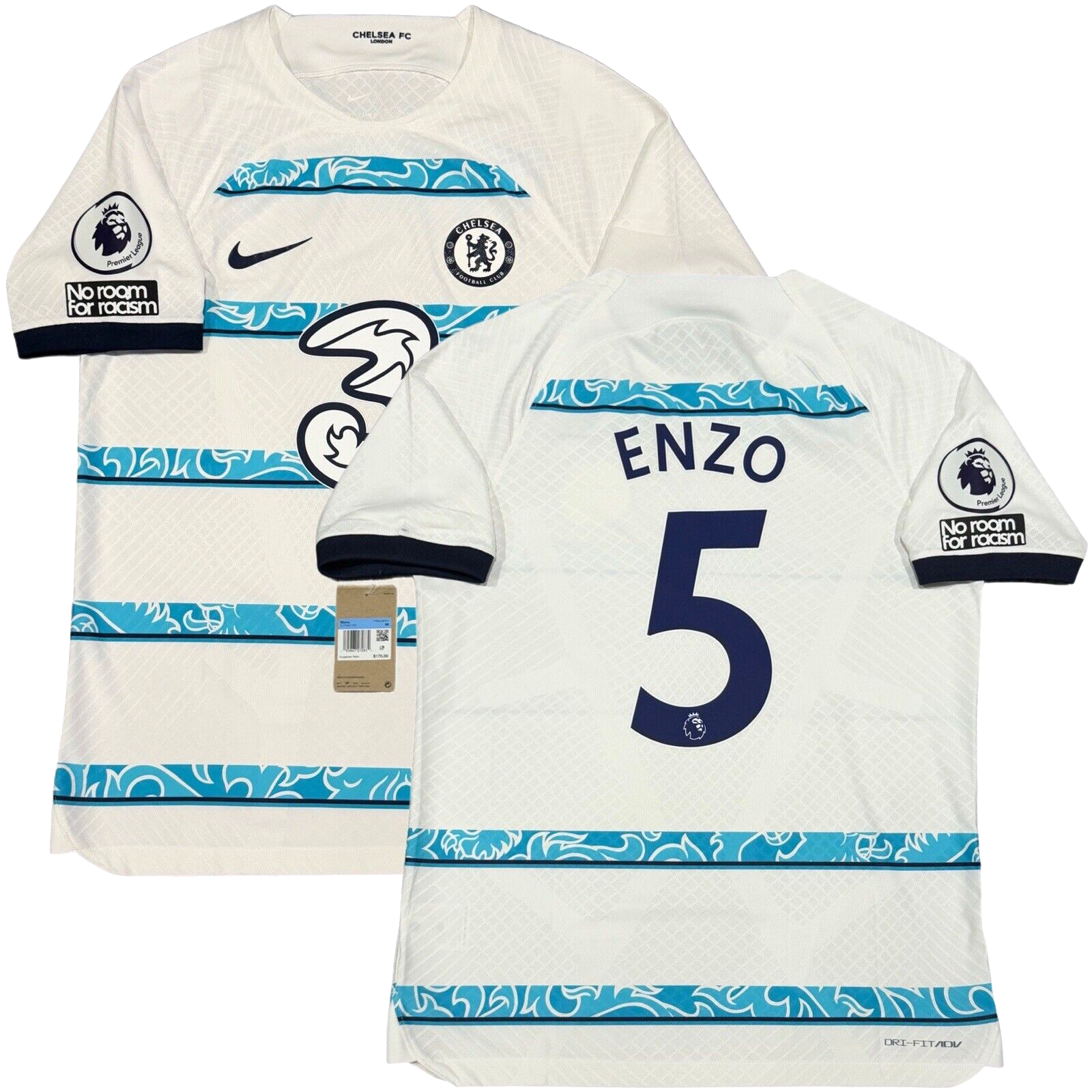 2022/23 Chelsea Authentic Away Jersey #5 Enzo Fernandez Medium