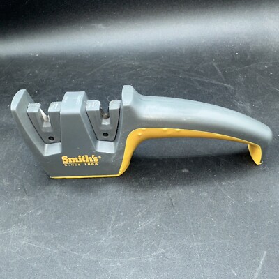 Smith's Sharpeners Edge Pro Pull-Thru Knife Blade Ceramic Stones Sharpener