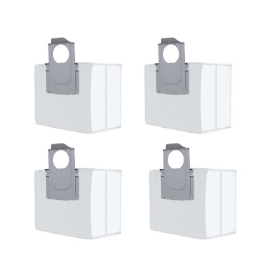 4pcs Dust Bag For XiaoMi Roborock S7 MaxV Ultra/Q5+/Q7+/T8 Vacuum Cleaner