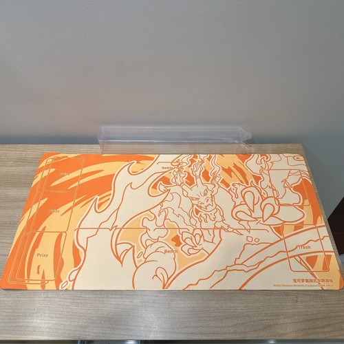 Pokemon Chinese Sword&Shield Charizard Theme Playmat From