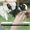 Ring Sizer Measuring Tool 4-in-1 Set Ring Sizing Kit, Ring Mandrel Measurer, Ring Sizers for Measuring 0-13 with Half Sizes 27-Piece, 2 Pcs Ring Measurer US Sizer 1-17 with Magnifier for Women Men