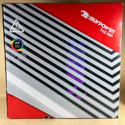 New Open Box iBuyPower Y40 IBP i7-14700K 2.0GHz 32GB RAM 2TB SSD Nvidia GeForce