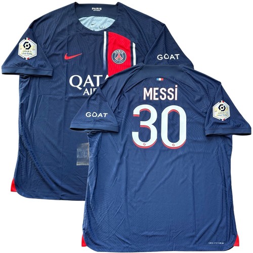 【希少】PSG メッシ #30 M 2021-22 Paris Saint-Germain Authentic Third Shirt Messi #30