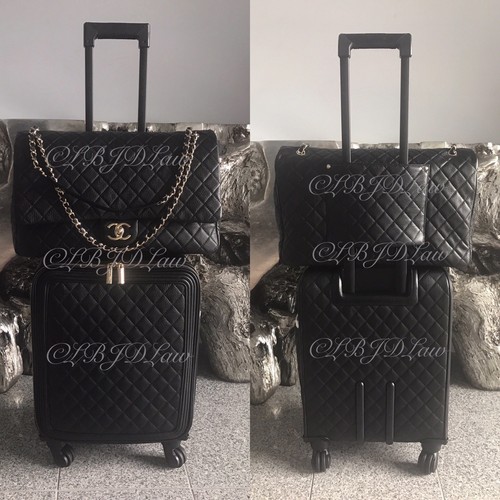 chanel trolley travel bolsa