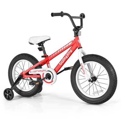 W/ Training Wheels For 5-8 Years Old Boys Girls