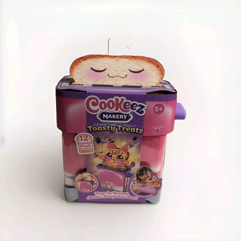 Cookeez Makery Toasty Treatz Toaster Oven Scented Plush Dolls -