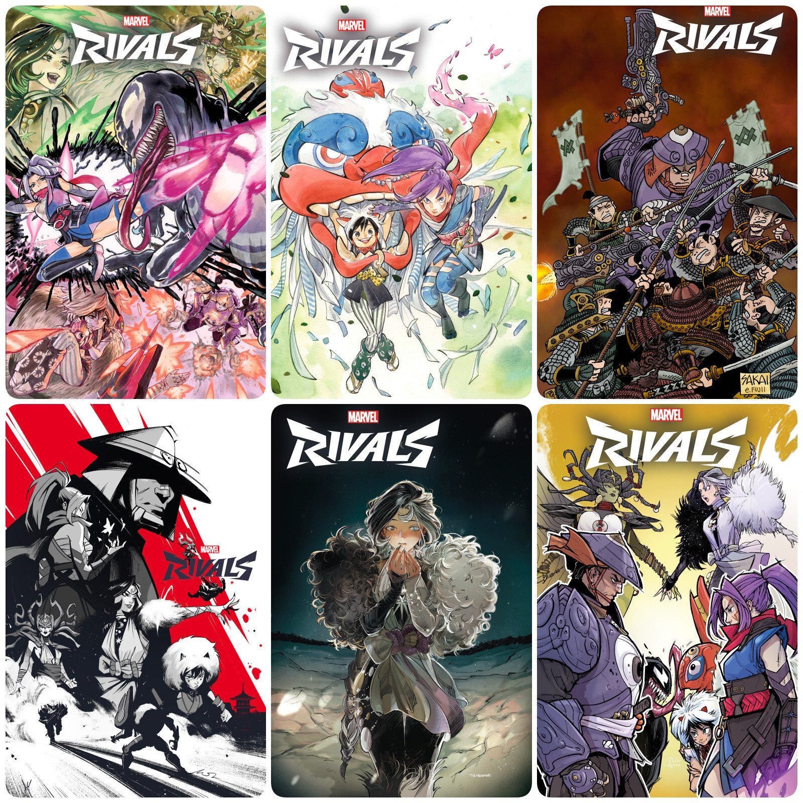 MARVEL RIVALS: IGNITE #1 **COVER SELECT** [1:25][1:100] PRE