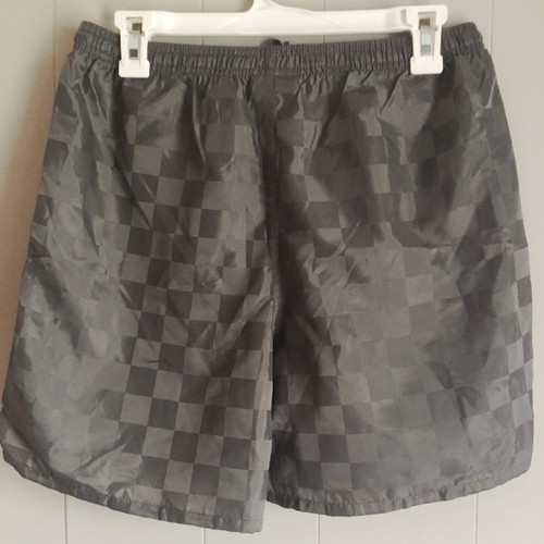 Umbro Shorts Youth XL Soccer Gray Athletic Shorts Classic Checkerboard