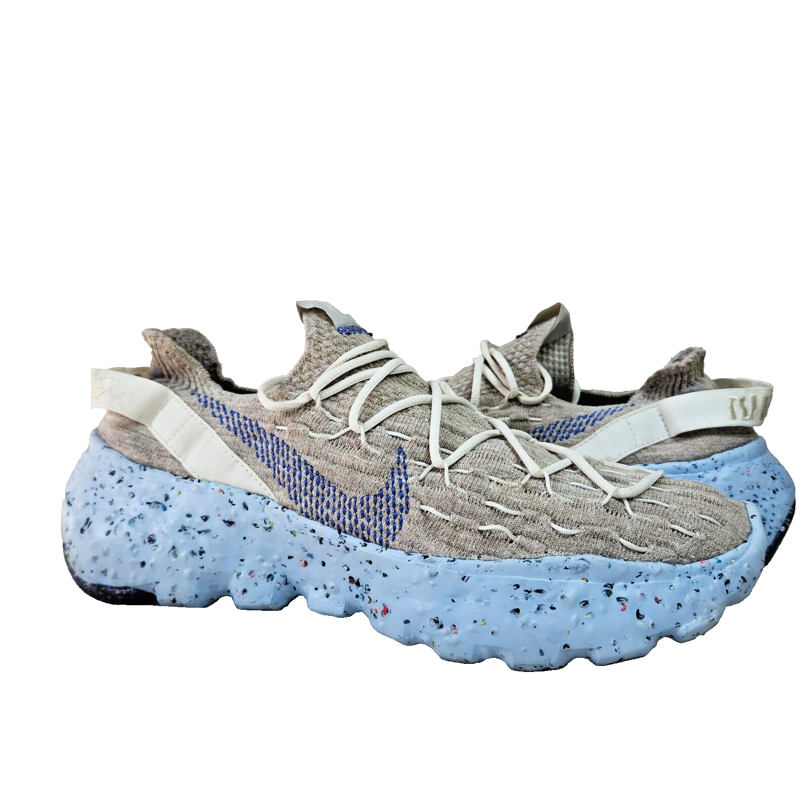 NIKE Space Hippie 04 Sneakers Sz 11.5 Sail Astronomy Blue