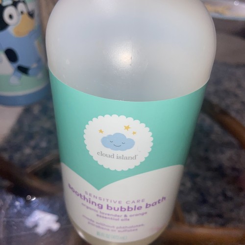 Cloud Island Soothing Bubble Bath Organic Sensitive Care Ess