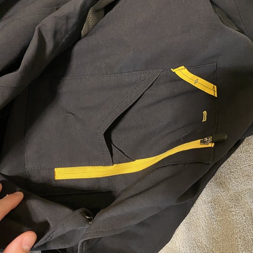 Eddie Bauer Black Travex Voyager Travel Blazer Jacket Lightweight Men's 48