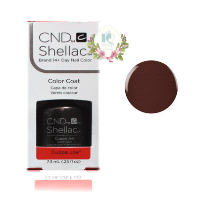 CND Shellac UV Gel Polish 0.25 oz NIB Cuppa Joe