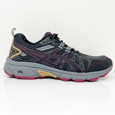 

Asics Womens Gel Venture 7 1012A476 Черная повседневная обувь Кроссовки Размер 7, Черный, Gel Venture 7