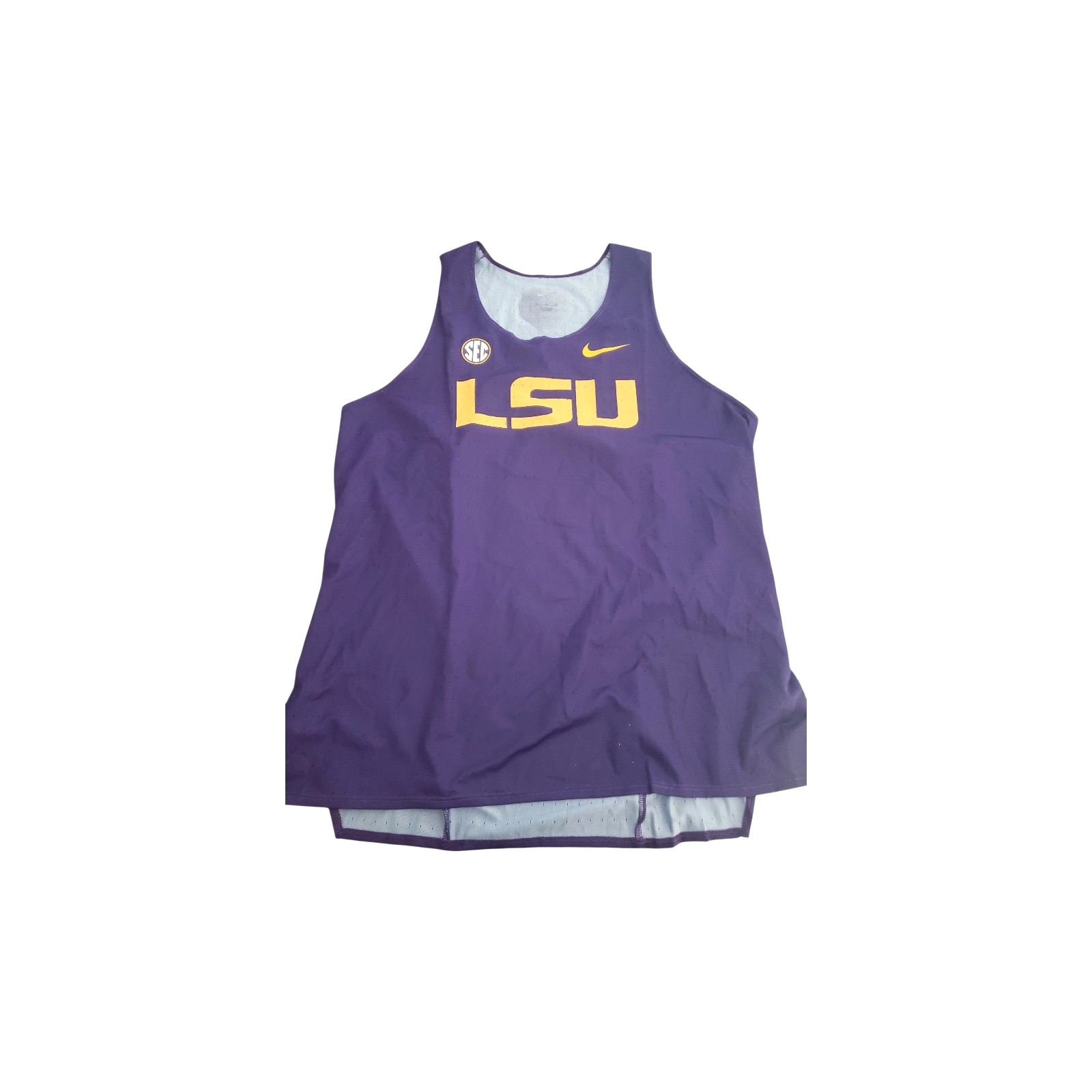 NIKE LSU シングレット　S LSU Tigers NCAA Nike Track & Field Team Issued Running
