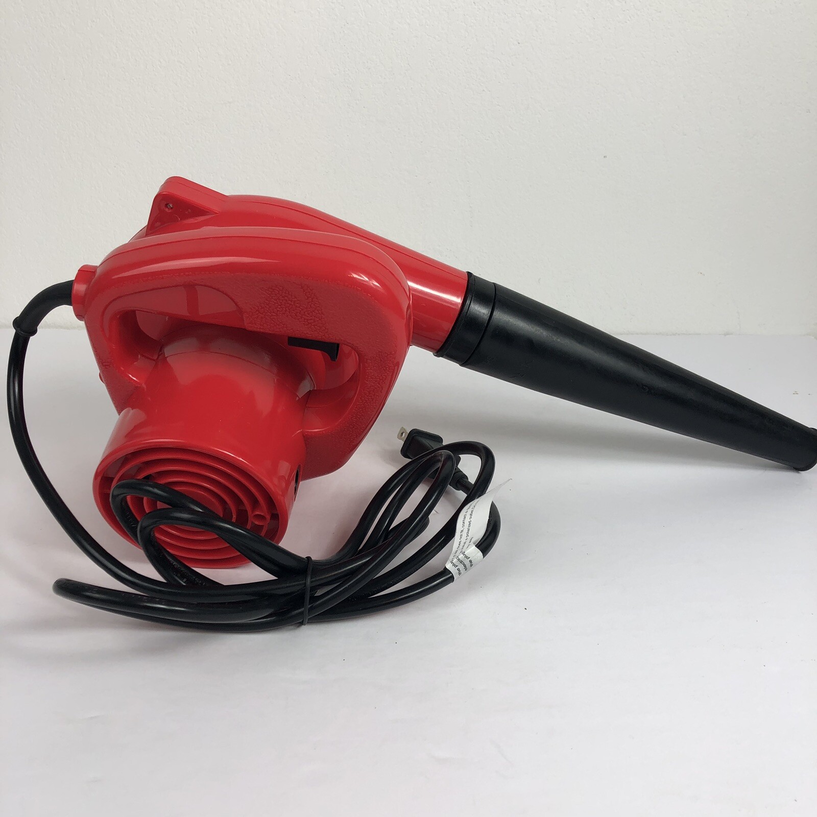 New Master Craft Electric Garage Shop Blower Tool Red Black 600W