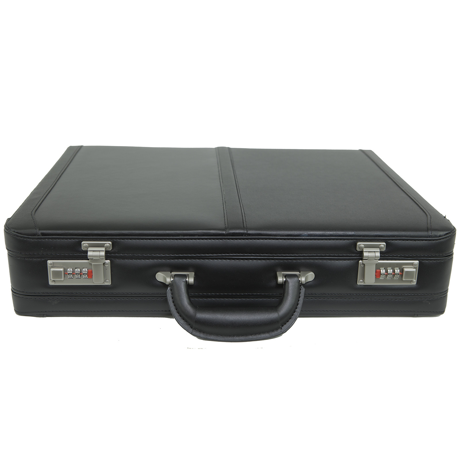 alpine swiss leather briefcase