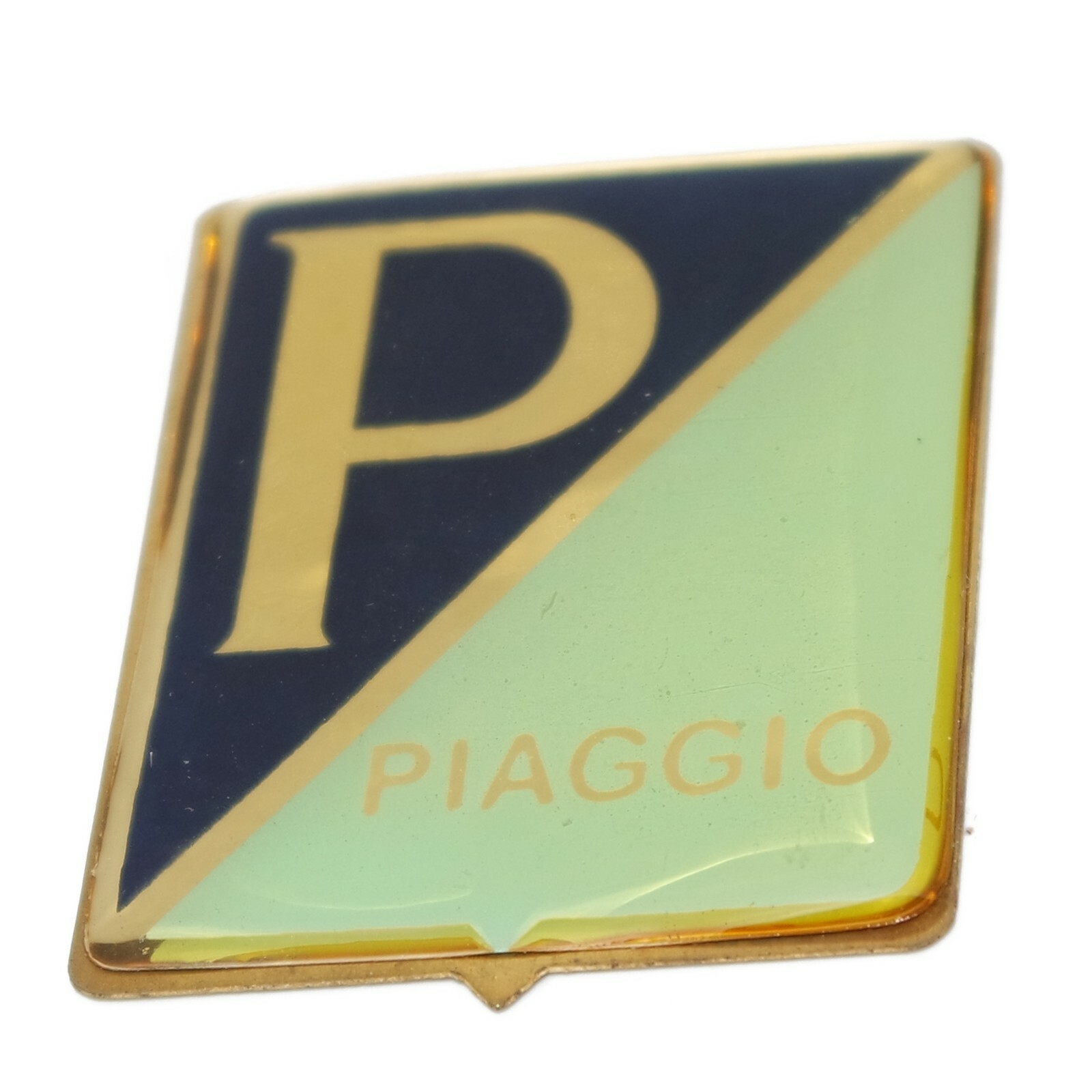 Horncast Emblem Badge P Piaggio Logo Blue Green Vespa VNA VNB VBA VBB VBc  