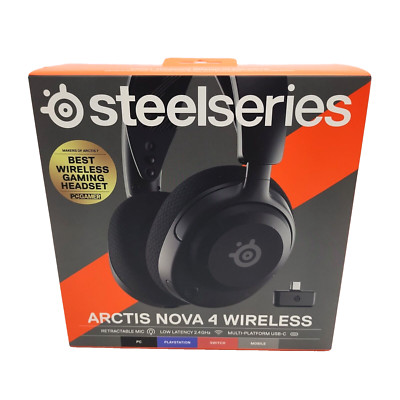 SteelSeries Arctis Nova 4 Wireless Gaming Headset Multi-Platform Not for Xbox