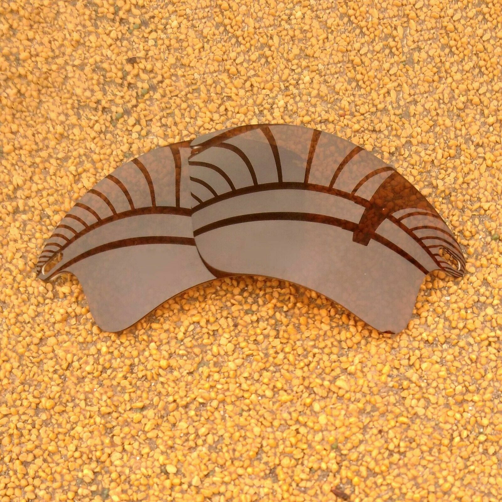 US Polarized Lenses Replacement for-OAKLEY Fast Jacket XL - Copper Brown