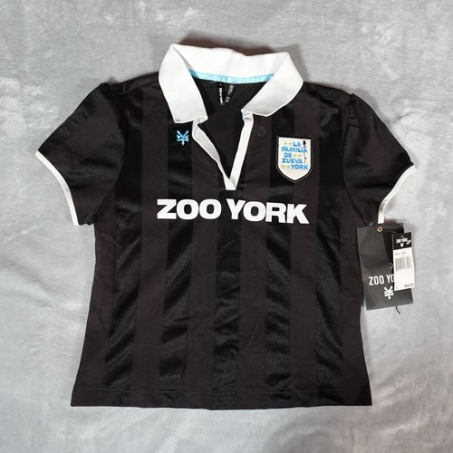 Zoo York Skateboarding Soccer Jersey Womens L Cropped Sports