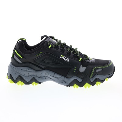 Fila Oakmont Trail 1JM00845-007 Мужские черные кожаные кроссовки 12