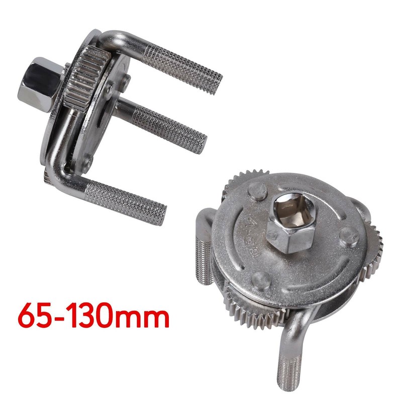 Universal Ölfilterschlüssel Ölfilterkralle Ölfilterspinne 3 armig rund 65-130mm