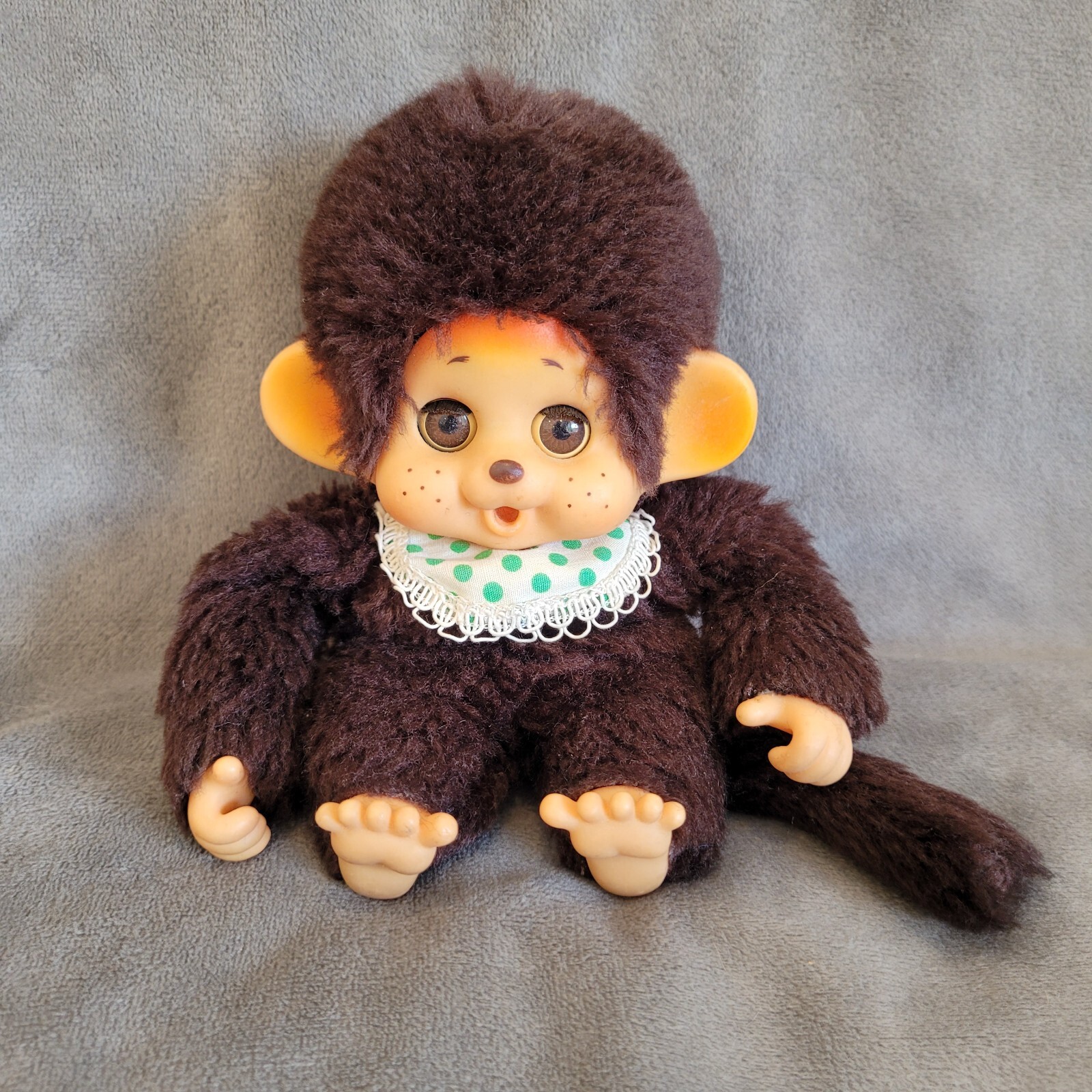 Monchhichi Toho Daisuke Monkey Rare Plush Doll Japan Vintage
