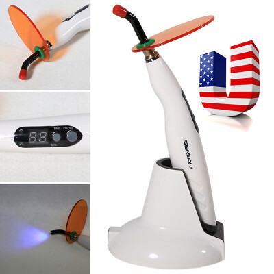 Dental Alto Voltaje LED Luz de Curado Lampara 1400mW/1800mw Fit WOODPECKER 10/3S