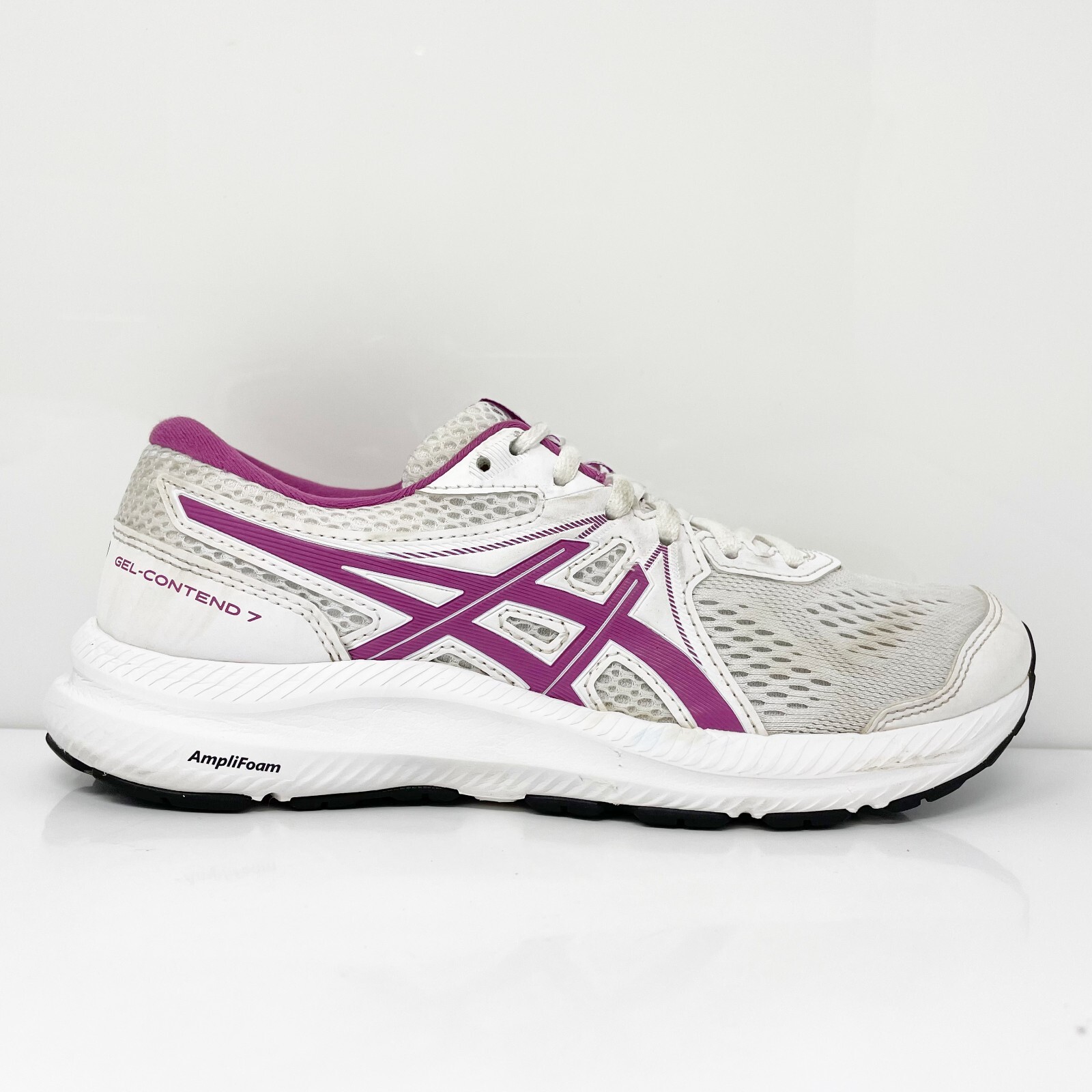 

Женские кроссовки Asics Gel Contend 7 1012A911 белые кроссовки размер 7.5, Белый, Gel Contend 7