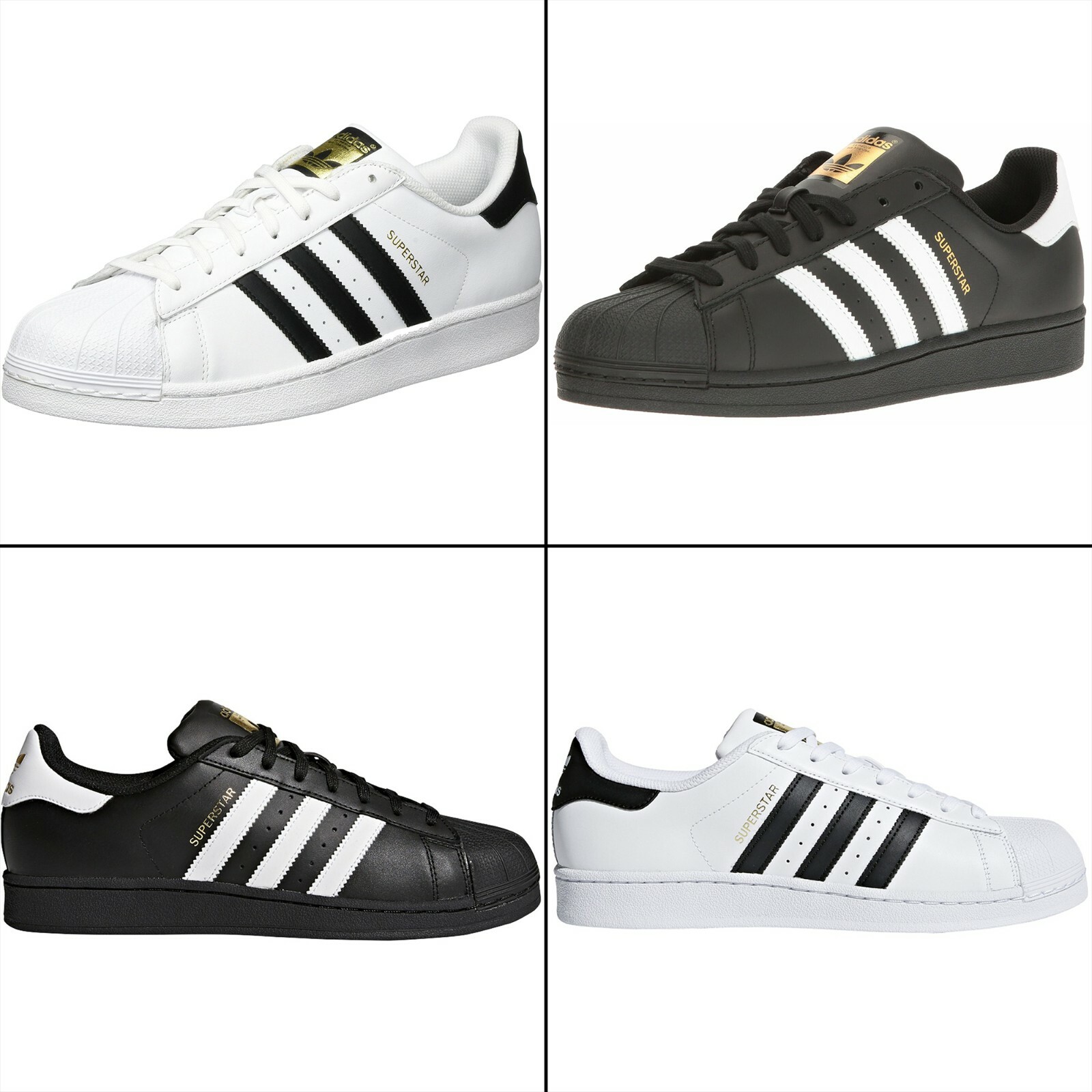superstar foundation shoes white