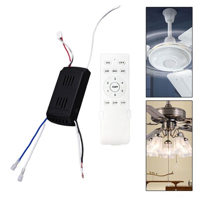 Frequency Conversion-Ceiling Fan Remote Control Kit Light Receiver Controller