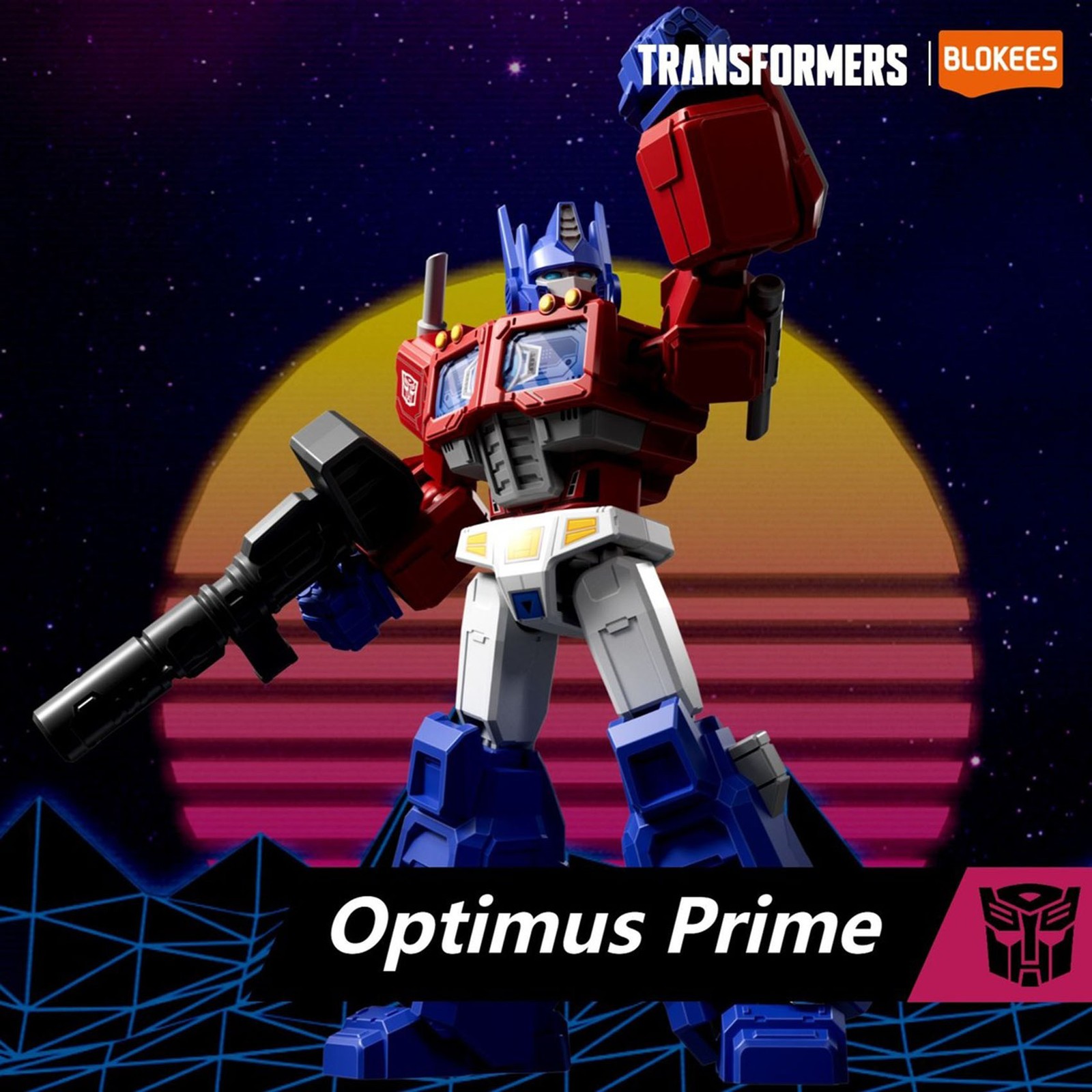 Blokees Transformers Galaxy Version 08 Optimus Prime Action