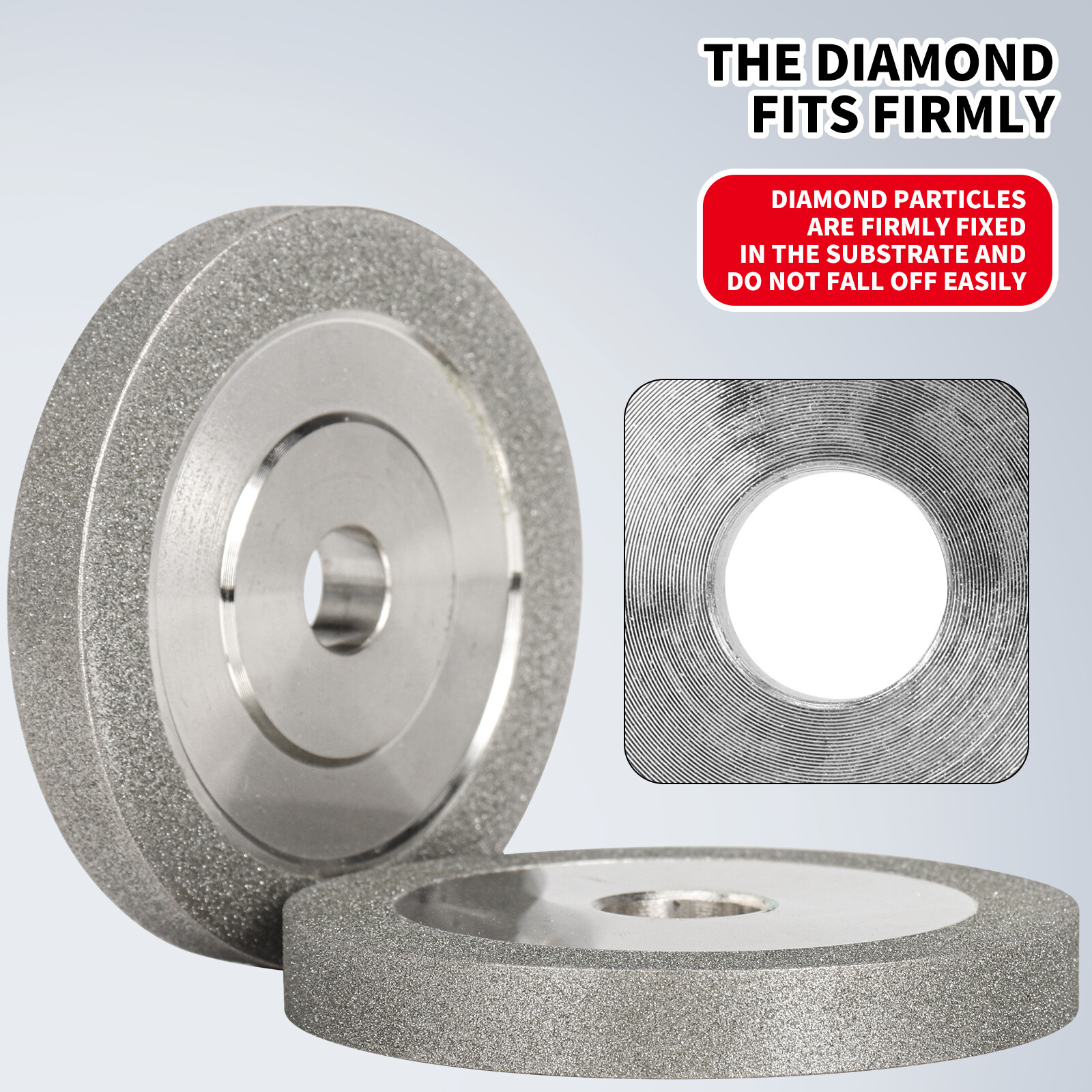 78MM Electroplated Diamond Grinding Wheel Carbide Grinder Disc Cutter Sharpener