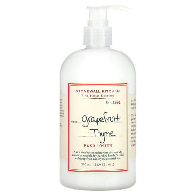 Hand Lotion, Grapefruit Thyme, 16.9 fl oz (500 ml)
