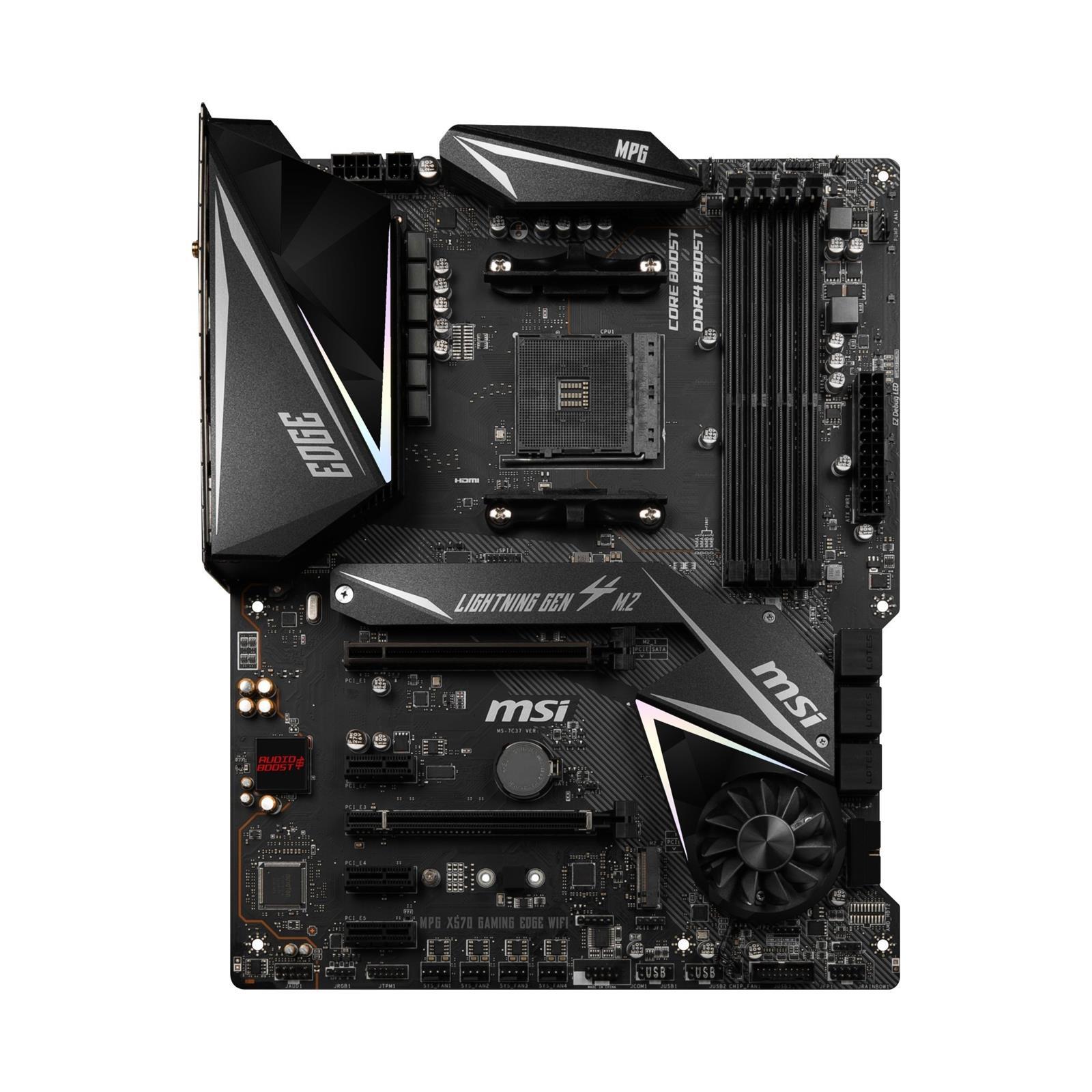 MSI MPG X570 Gaming Edge WIFI MS-7C37 Ver.1.4 Mainboard ATX Sockel AM4 #326756 | eBay MSI MPG X570 Gaming Edge WIFI MS-7C37 Ver.1.4 Mainboard ATX Sockel AM4 #326756 | eBay